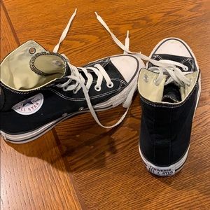 Black Hightop Converse